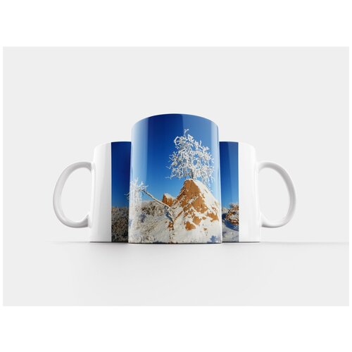 фото Кружка "степь, зима, поле" 320 мл lotsprints