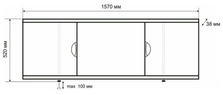 Ванна стальная ВИЗ Antika 160x70 с экраном Emmy Валенсия и ножками, белая орхидея