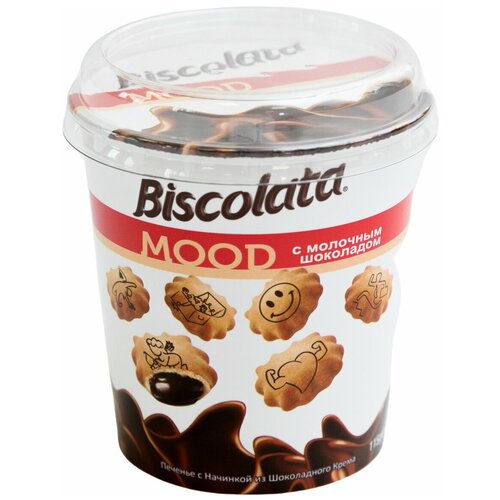 Печенье шоколад крема Biscolata Mood 115г