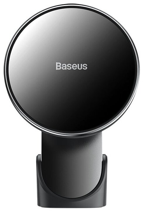 Автомобильный держатель с беспроводной зарядкой Baseus Big Energy Car Mount Wireless Charger Black WXJN-01