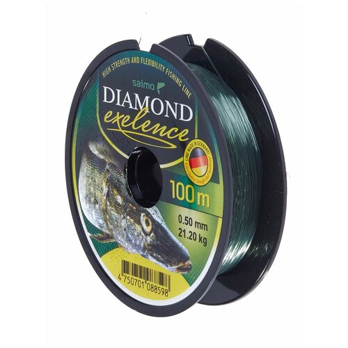 леска монофильная salmo diamond exelence 100 020 Леска монофильная Salmo Diamond EXELENCE 100/050