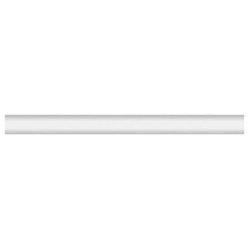 Бордюр Турнон белый матовый обрезной 2,5х30 (SPA033R), 1 шт.