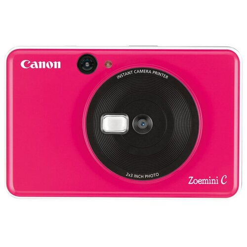 фото Фотоаппарат моментальной печати canon zoemini c bubble gum pink / розовый (cv-123-bgp)