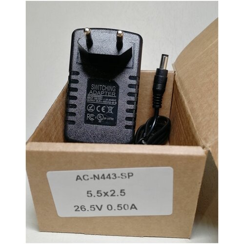 Зарядное устройство адаптер Maxwell MW-3246, MW-3247 26.5v 0.5a зарядное устройство для пылесоса redmond rv ur361 31v 0 5a dc 5 5x2 5mm