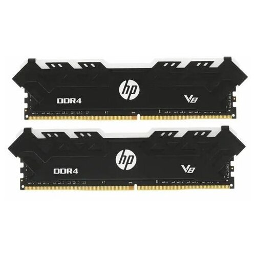 Модули памяти 16GB HP V8 RGB 8MG02AAABB 8Gbx2 DDR4 3200 MHz 25600 Мбс CL16 135В DIMM 475900₽