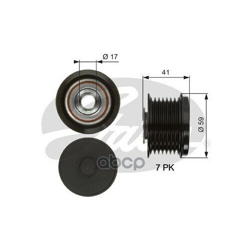 Шкив Генератора С Обгонной Муфтой Toyota AlphardCamryLc Prado J150Lexus Rx Ii Gates Oap7078 Gates арт OAP7078 12590₽