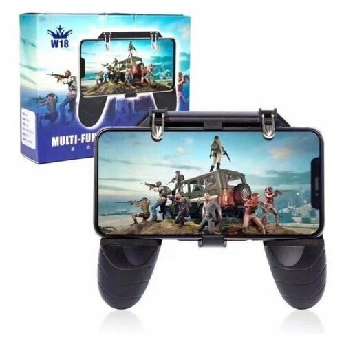 Беспроводной геймпад джойстик триггер для смартфона телефона Union PUBG Mobile W18 с улучшенными триггерами 412₽