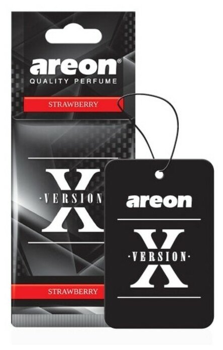 Areon Ароматизатор на зеркало Areon Refreshment X-Version клубника 704-045-XV6