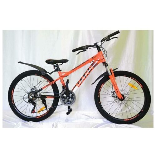 фото Велосипед 24" maks smart md (alu рама) (21-ск.) (рама 13) оранжевый