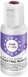 Гелевый краситель пищевой Gleb Colors 165 Фуксия (пурпурный), 20г