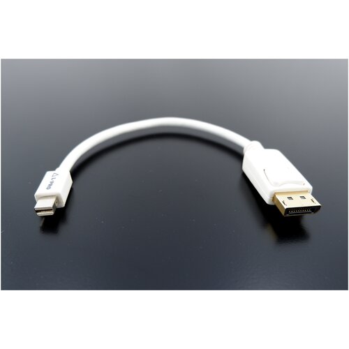 Адаптер miniDisplayPort — DisplayPort L-Pro 1462 белый видео адаптер переходник mini displayport на dvi белый кабель 0 25м