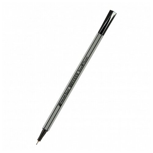 Ручка капиллярная Basic FINELINER, узел 0.4 мм, стержень чёрный