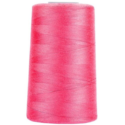 Швейные нитки MAXag basic 50/2 полиэстер, 5000 ярд, цвет 713 розовый неон Max (2.50/2. POL.713)