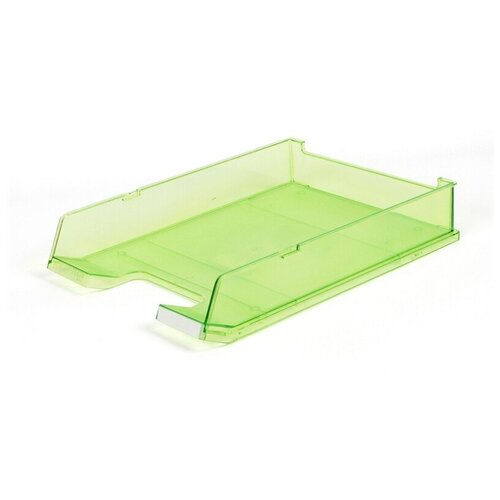 Лоток для бумаг Han с индивидуальным окном, прозрачный, зеленый (7100029168)
