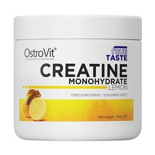 Креатин OstroVit Creatine Monohydrate 300 г. Лимон ostrovit supreme pure creatine monohydrate 300 г