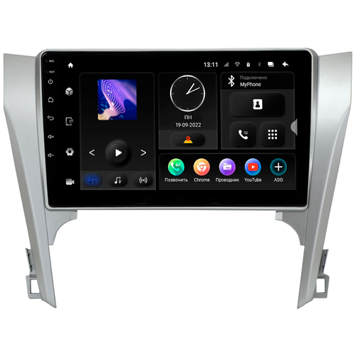 Магнитола Тойота Камри / Toyota Camry 2012-2014 Android 10, Bluetooth, Wi-Fi, с экраном 10 дюймов / Incar TMX-2205-6