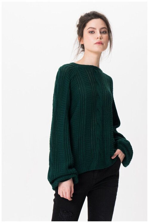 Пуловер Blend She 20202792 Зеленый 46