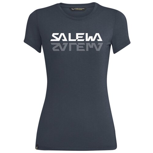 Футболка Для Активного Отдыха Salewa Graphic Dry Tee Women's Premium Navy Melange (Eur:42)