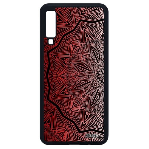 фото Защитный чехол для смартфона // galaxy a7 2018 // "мандала" спиритуальный цветок, utaupia, цветной