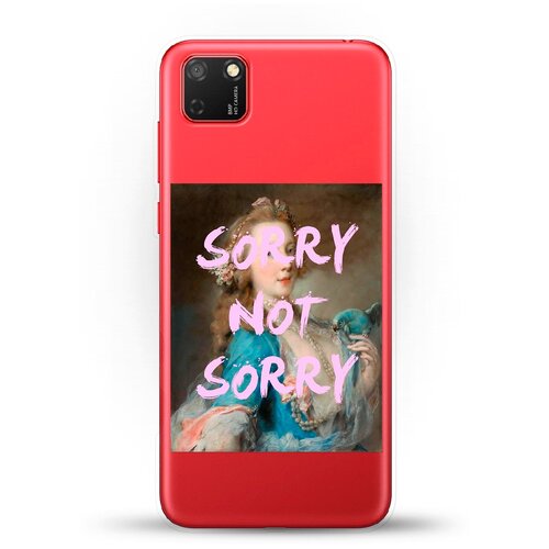 фото Силиконовый чехол sorry на honor 9s andy & paul