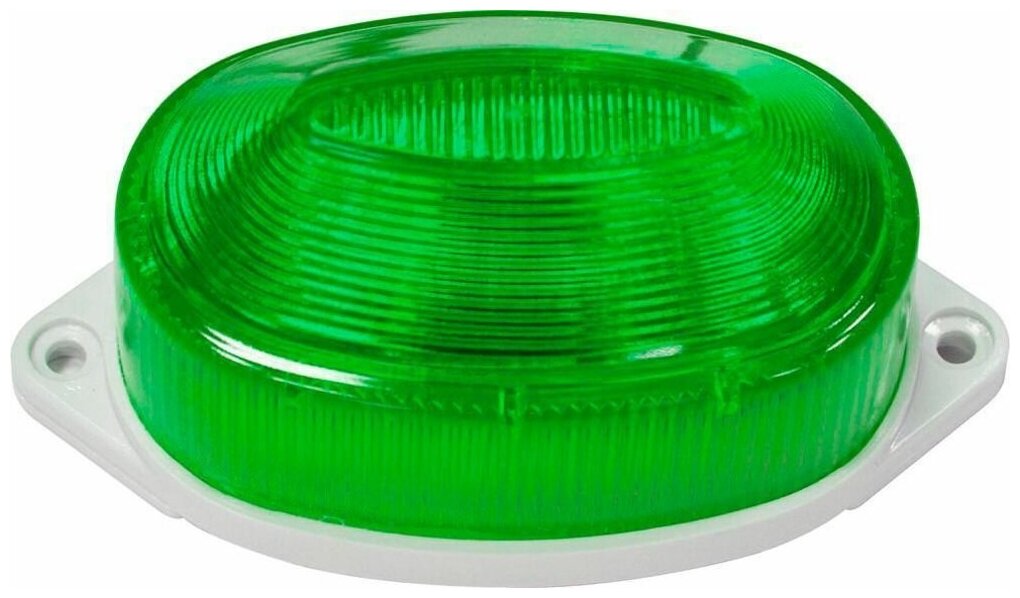 Светильник Feron ST1 3.5W стробоскоп IP44 зелёный 26003
