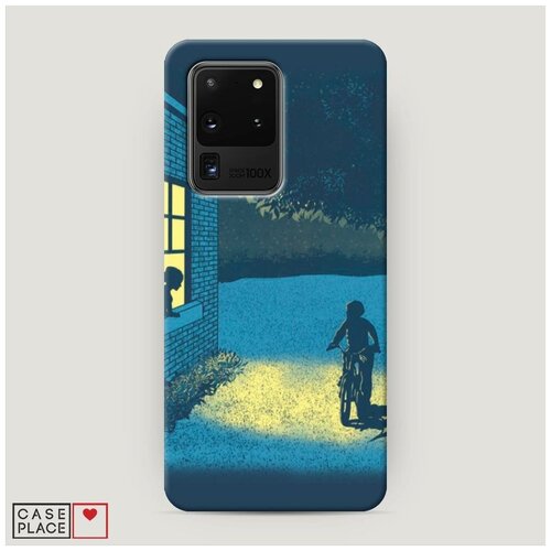 фото Чехол пластиковый samsung galaxy s20 ultra хобби велосипед 5 case place