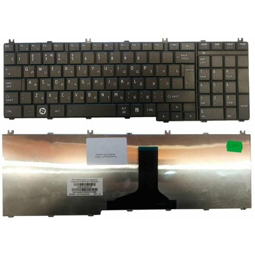 Клавиатура Toshiba Satellite C650 L650 L750 черная 890₽