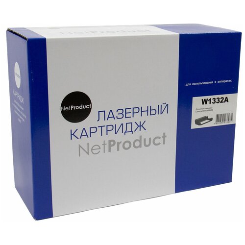 Драм-юнит NetProduct (N-W1332A) для HP Laser 408/432, 30K фотобарабан совместимый сет cet cet471044 d0bk2205 черный цветной drum unit драм юнит 60k