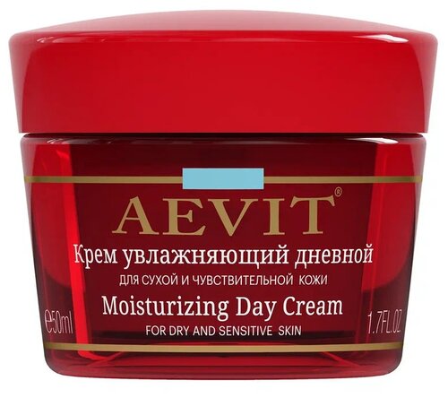 AEVIT крем увлажняющий дневной  для сухой и чувствительной кожи лица, 50 мл