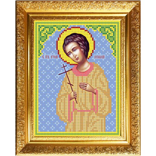 Святой Артемий Рисунок на ткани 12,5х16 Каролинка ткби 5093