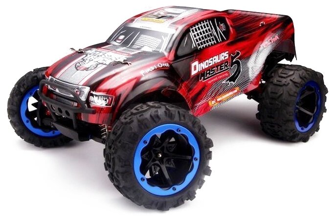 Remo Hobby Радиоуправляемый монстр Remo Hobby Dinosaurs Master 5 4WD RTR масштаб 1:8 2.4G — RH8036-RED