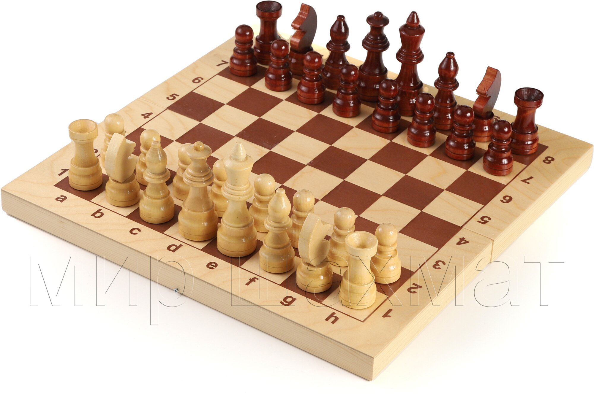 Шахматы "Гроссмейстерские Большие" со складной доской 43 см