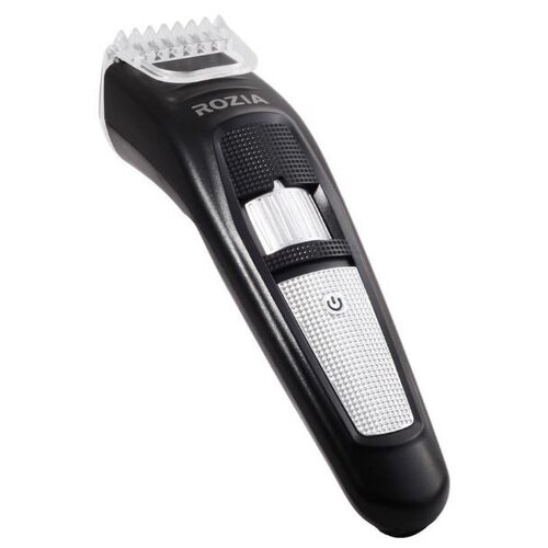 Профессиональная машинка для стрижки волос Rozia HQ243, Триммер для стрижки волос HQ243, черный/серебро
