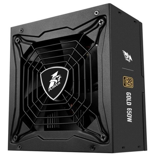 1STPLAYER Блок питания STEAMPUNK 750W ATX 24 APFC 80 PLUS GOLD 140mm fan full modular PS-750SP 1004100₽