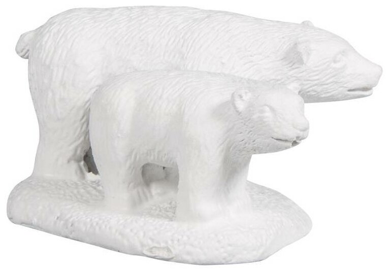 фото Декоративная фигурка Полярные медведи 4 х 2,5 см RAYHER 66044000