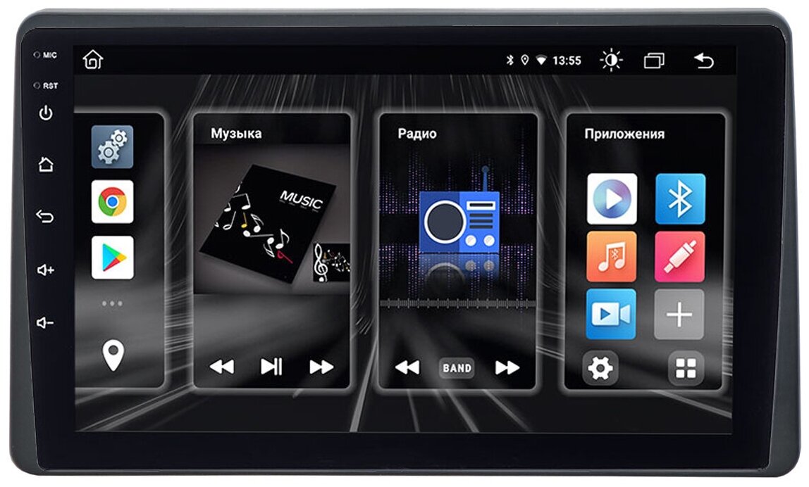 Автомагнитола Renault Duster 21+ Incar DTA4-1407 (Android 10) 10" / 1280x720 / Bluetooth / IPS / GPS / LTE / Wi-Fi / DSP / 4Gb-64Gb