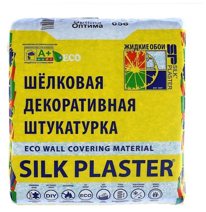 Жидкие обои Оптима 056 SILK PLASTER (Силк Пластер) - фотография № 1