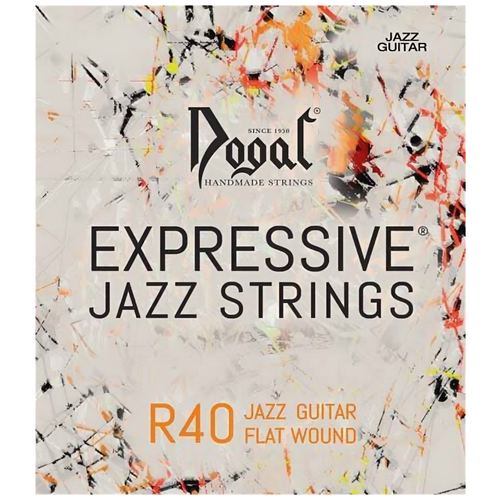 Комплект струн для джаз-гитары Dogal R40B