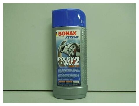 Воск для автомобиля SONAX полироль универсальный с воском №2