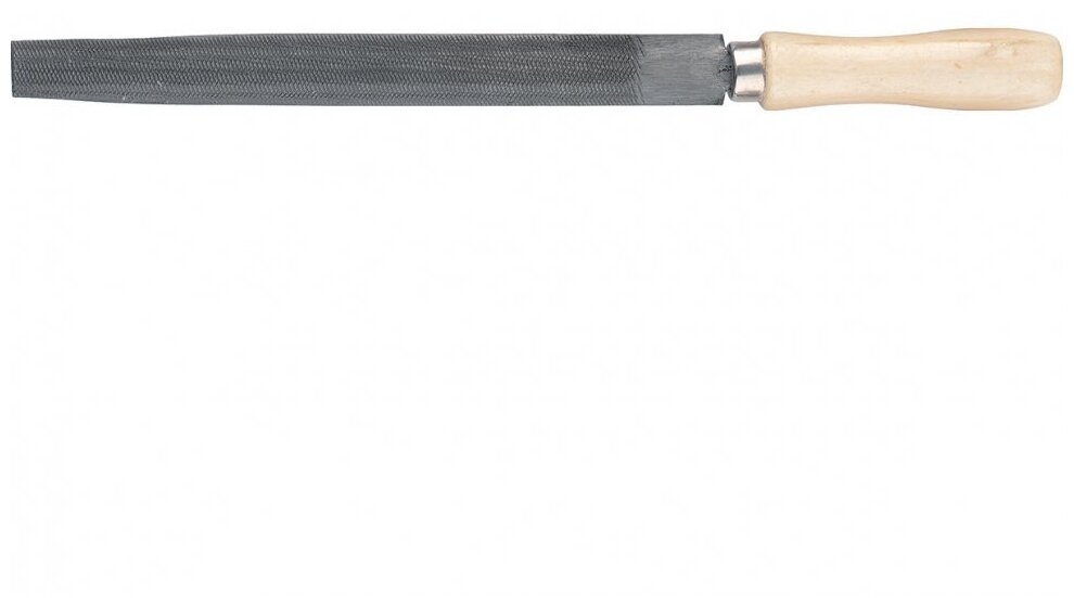Напильник, 150 мм, полукруглый, деревянная ручка, СИБРТЕХ 16323 - фотография № 5