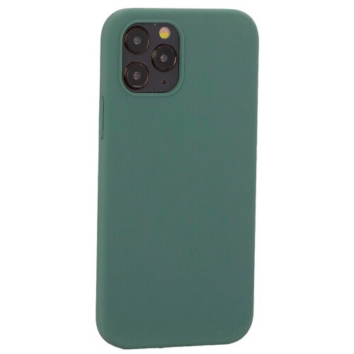 фото Чехол для iphone 12/ 12 pro (6.1") silicon case mitrifon pine green бриллиантово-зеленый № 58