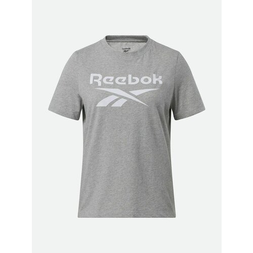 Футболка Reebok ID T-SHIRT, размер XS, серый футболка reebok id t shirt размер xs белый
