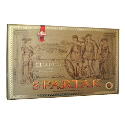 Набор шоколадных конфет Спартак, 375 гр.