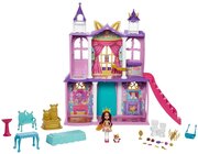 Enchantimals Дом для кукол Enchantimals Семья Бал в королевском замке с куклой, мебелью и аксессуарами GYJ17, разноцветный