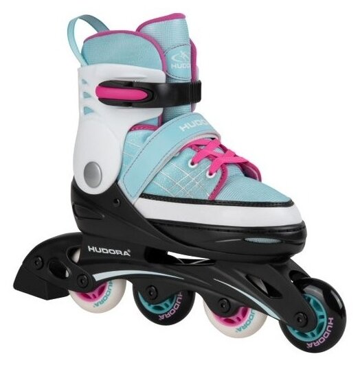 Раздвижные роликовые коньки HUDORA Inline Skates Basic р. 30-33, мятный