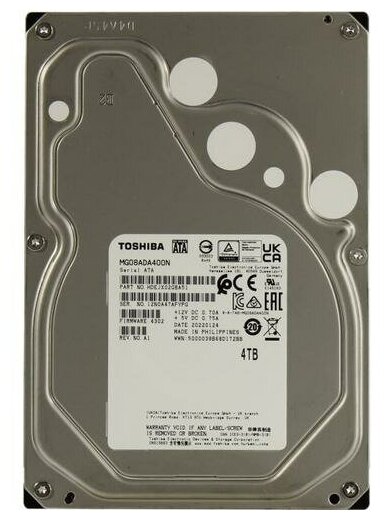 Жесткий диск Toshiba Enterprise Capacity MG08ADA400N