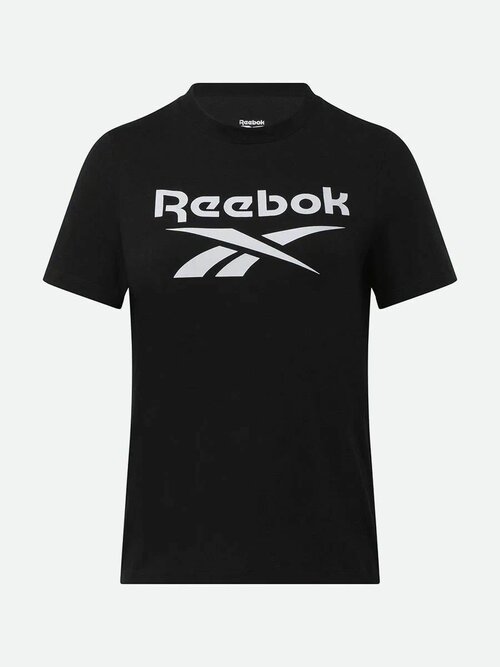 Футболка Reebok REEBOK ID T-SHIRT, размер 2XS, черный