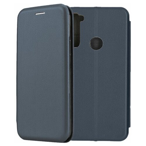 Чехол-книжка Fashion Case для Xiaomi Redmi Note 8T темно-синий чехол книжка fashion case для xiaomi redmi 10a темно красный