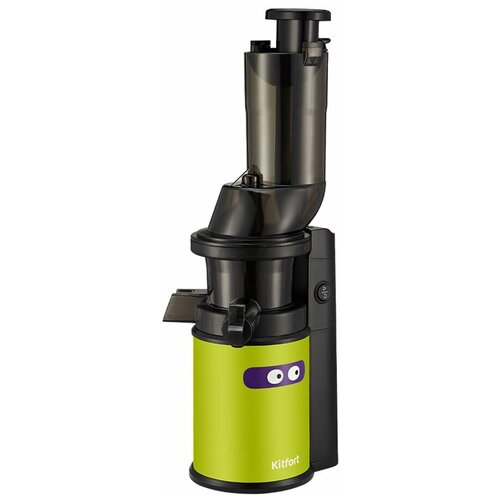 Соковыжималка KitFort КТ-1129-2 шнековая черный и зеленый 621200₽