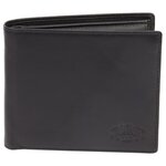 Бумажник KLONDIKE Claim, натуральная кожа в черном цвете, 12 х 2 х 10 см - изображение